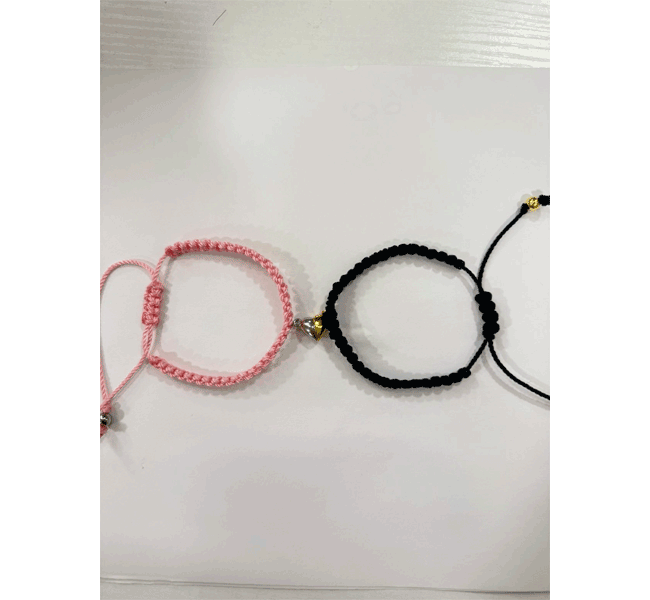 Pink and Blue Bracelet