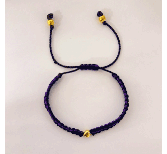 Blue Heart Bracelet