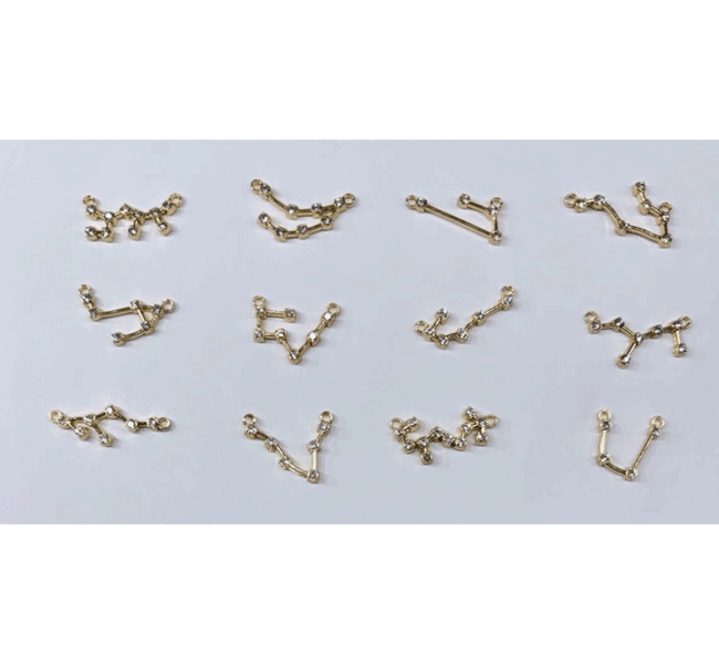 Zodiac Constellation Charms