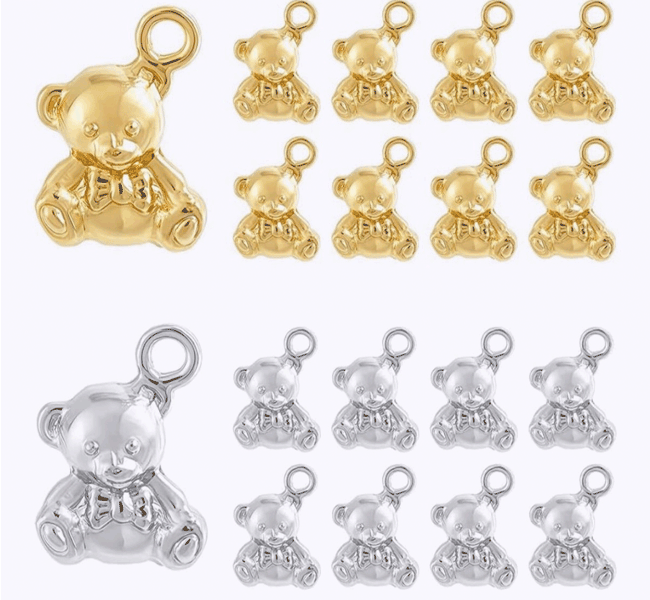 Teddy Bear Themed Charms
